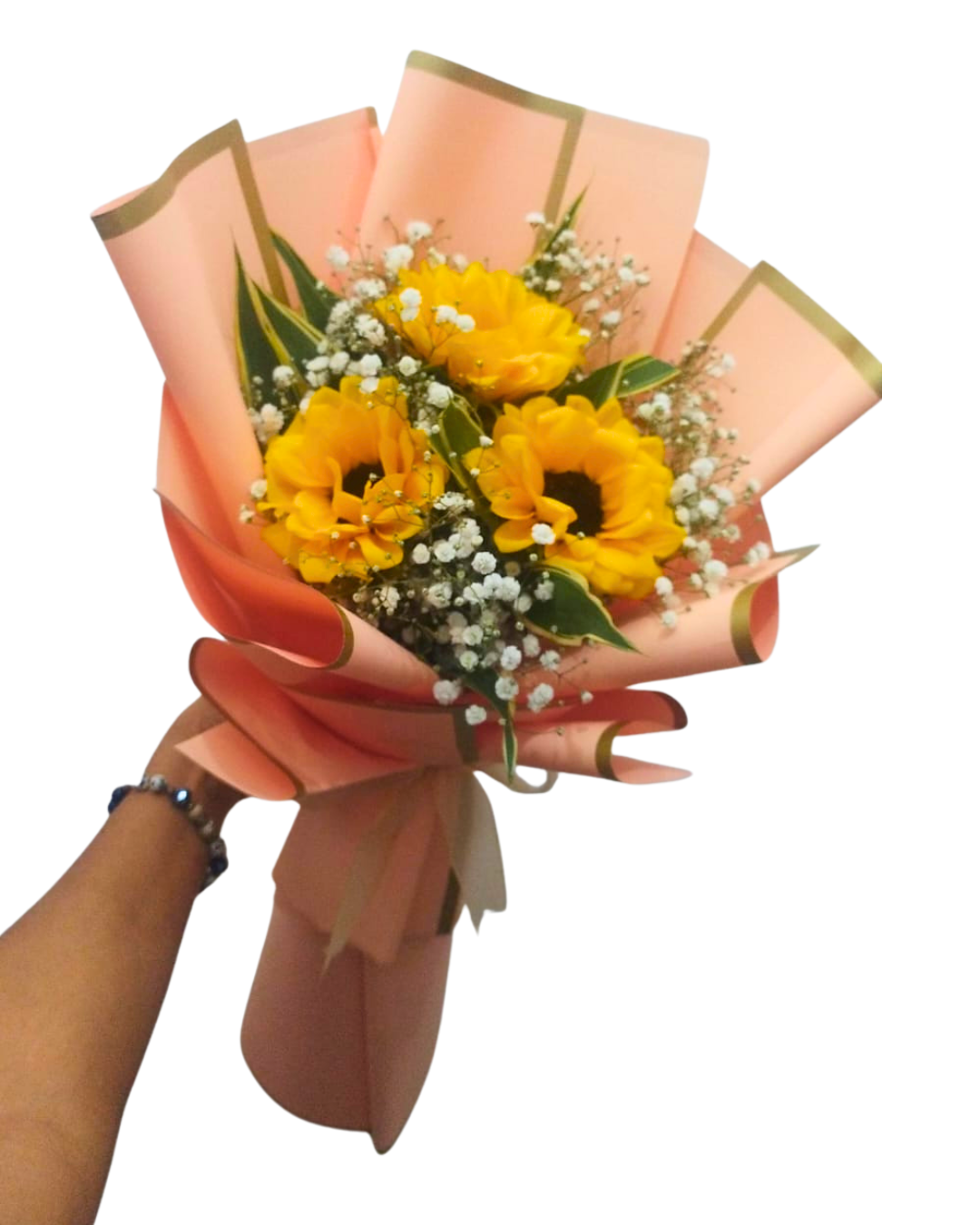 Mini Ramo Deluxe Girasoles